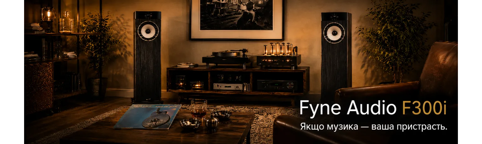 Fyne Audio F302I Black Ash