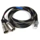 Аналогові аудіокабелі RCA, XLR