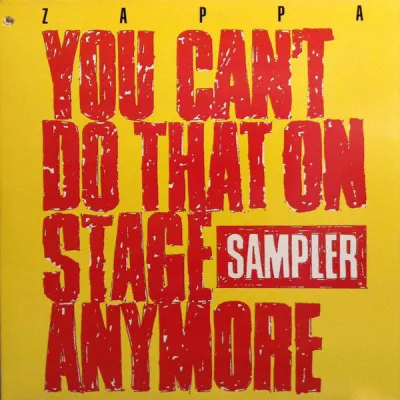 Вініловий диск Frank Zappa: You Can't Do That.. -Rsd /2LP Вініловий диск Frank Zappa: You Can't Do That.. -Rsd /2LP