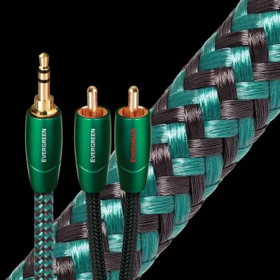 AUDIOQUEST EVERGREEN 3.5mm - 2RCA 0.6m
