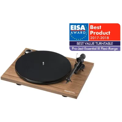 Pro-Ject Essential III Recordmaster OM10 Walnut Pro-Ject Essential III Recordmaster OM10 Walnut
