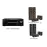 Onkyo TX-SR393 Black + Jamo S 807 HSC