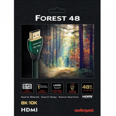 AUDIOQUEST Forest HDMI 48G 5.0 м (HDM48FOR500) AUDIOQUEST Forest HDMI 48G 5.0 м (HDM48FOR500)