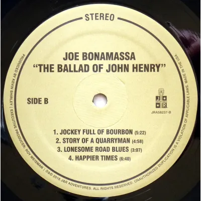 Вініловий диск LP Joe Bonamassa: Ballad Of John Henry-Ltd