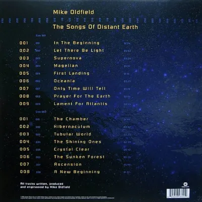 Вініловий диск Mike Oldfield: Songs Of Distant Earth