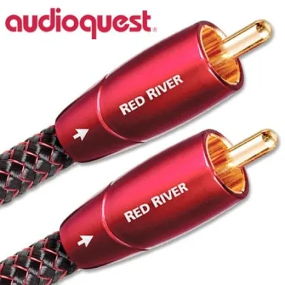AUDIOQUEST Red River RCA Pair 1.0 м AUDIOQUEST Red River RCA Pair 1.0 м