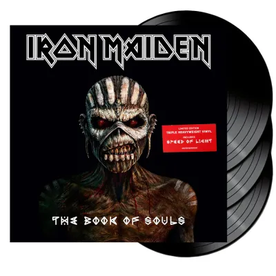 Вініловий диск Iron Maiden: Book Of Souls -Hq/3LP Вініловий диск Iron Maiden: Book Of Souls -Hq/3LP