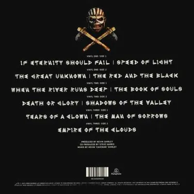 Вініловий диск Iron Maiden: Book Of Souls -Hq/3LP Вініловий диск Iron Maiden: Book Of Souls -Hq/3LP
