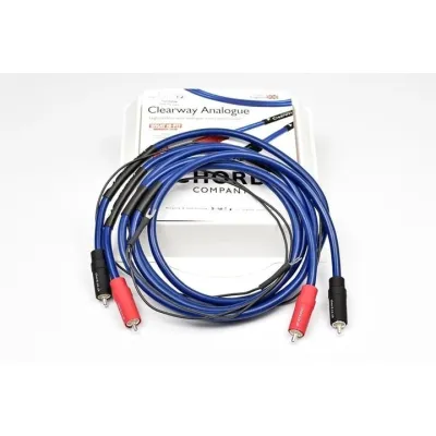 CHORD ClearwayX 2RCA to 2RCA Turntable (with fly lead) 3.2m CHORD ClearwayX 2RCA to 2RCA Turntable (with fly lead) 3.2m
