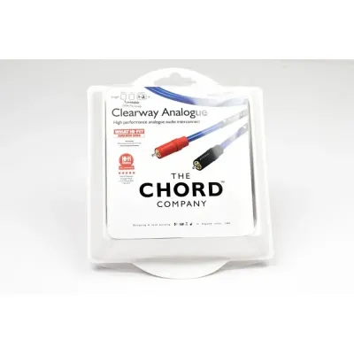 CHORD ClearwayX 2RCA to 2RCA Turntable (with fly lead) 3.2m CHORD ClearwayX 2RCA to 2RCA Turntable (with fly lead) 3.2m