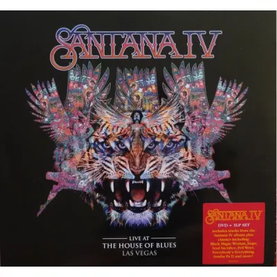 Вініловий диск Carlos Santana: Santana lV... -Lp+Dvd /4LP Вініловий диск Carlos Santana: Santana lV... -Lp+Dvd /4LP