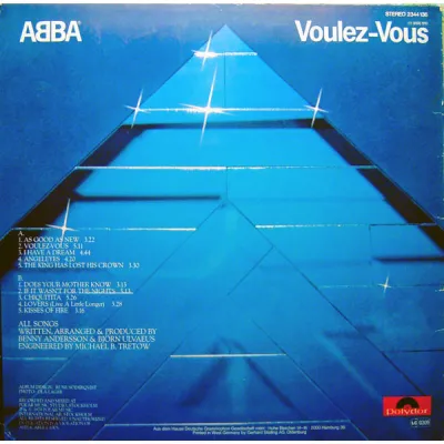 Вініловий диск Abba: Voulez-Vous-Hq/Ltd Вініловий диск Abba: Voulez-Vous-Hq/Ltd