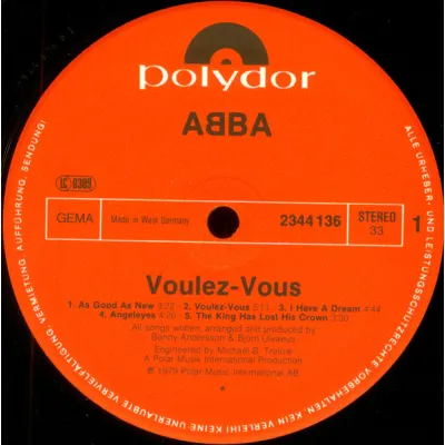 Вініловий диск Abba: Voulez-Vous-Hq/Ltd Вініловий диск Abba: Voulez-Vous-Hq/Ltd