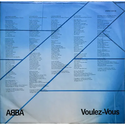 Вініловий диск Abba: Voulez-Vous-Hq/Ltd