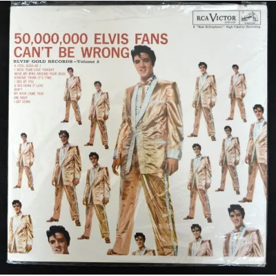 Вініловий диск Elvis Presley: 50.000.000 Elvis Fans Can't Be Wrong Вініловий диск Elvis Presley: 50.000.000 Elvis Fans Can't Be Wrong
