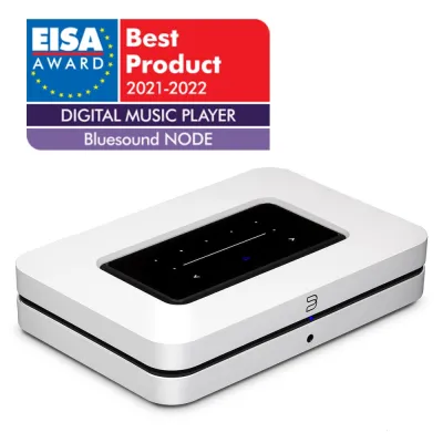 Bluesound NODE Wireless Music Streamer White Bluesound NODE Wireless Music Streamer White
