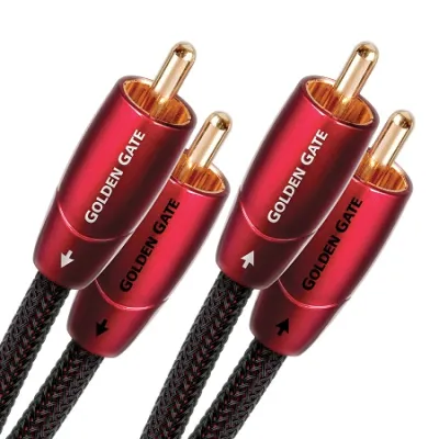 AUDIOQUEST GOLDEN GATE 2RCA - 2RCA 0.6 м AUDIOQUEST GOLDEN GATE 2RCA - 2RCA 0.6 м