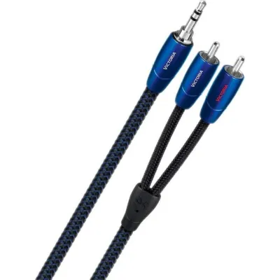 AUDIOQUEST VICTORIA 3.5 мм - 2RCA 0.6 м AUDIOQUEST VICTORIA 3.5 мм - 2RCA 0.6 м