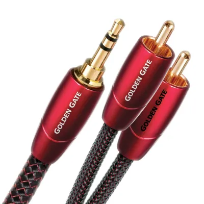 AUDIOQUEST GOLDEN GATE 3.5 мм - 2RCA 1.0 м AUDIOQUEST GOLDEN GATE 3.5 мм - 2RCA 1.0 м