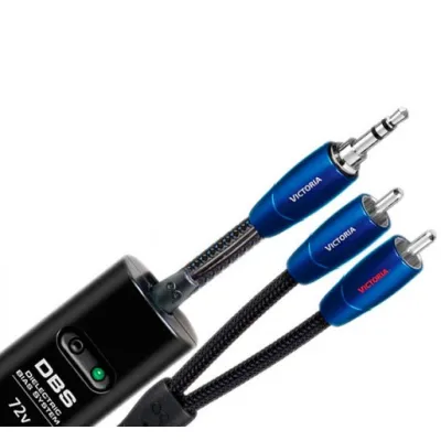 AUDIOQUEST VICTORIA 72V DBS 3.5 мм - 2RCA 1.0 м AUDIOQUEST VICTORIA 72V DBS 3.5 мм - 2RCA 1.0 м