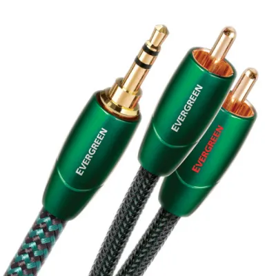 AUDIOQUEST EVERGREEN 3.5 мм - 2RCA 1.5 м AUDIOQUEST EVERGREEN 3.5 мм - 2RCA 1.5 м