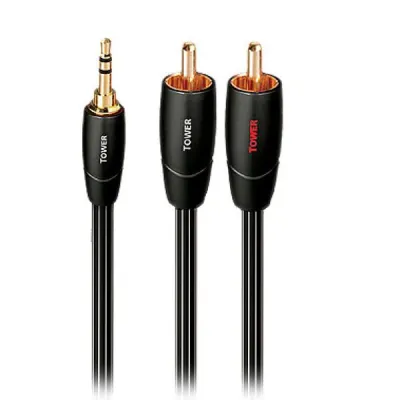AUDIOQUEST TOWER 3.5 мм - 2RCA 1.5 м AUDIOQUEST TOWER 3.5 мм - 2RCA 1.5 м
