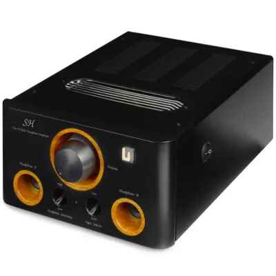 Unison Research SH Cherry Black Headphone Amplifier Unison Research SH Cherry Black Headphone Amplifier
