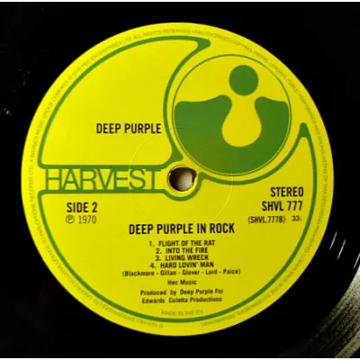 Вініловий диск Deep Purple: In Rock -Coloured Вініловий диск Deep Purple: In Rock -Coloured