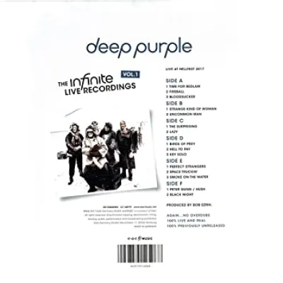 Вініловий диск Deep Purple: Infinite Live Recordings /3LP Вініловий диск Deep Purple: Infinite Live Recordings /3LP