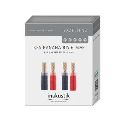 Inakustik Excellence BFA Banana Set 4