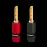 AUDIOQUEST spc SureGrip300 Spade Gold set of 4