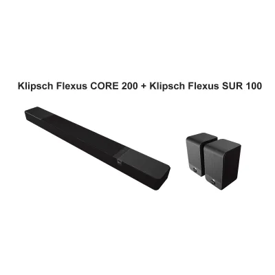 Klipsch Flexus CORE 200 + Klipsch Flexus SUR 100