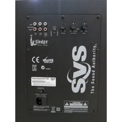 SVS SB12-NSD Black