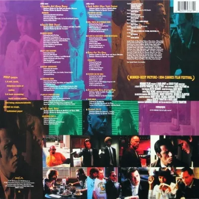 Вініловий диск Ost: Pulp Fiction Вініловий диск Ost: Pulp Fiction