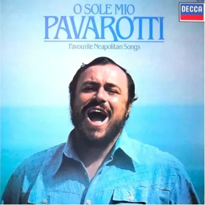 Вініловий диск Luciano Pavarotti: O Sole Mio Вініловий диск Luciano Pavarotti: O Sole Mio