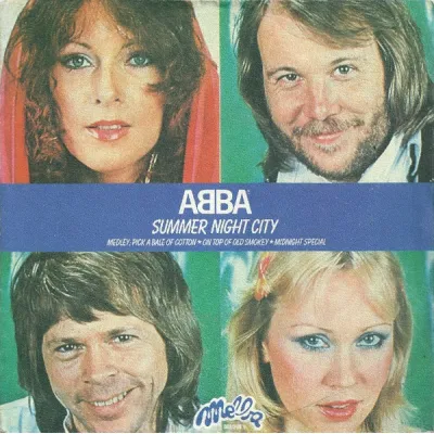 Вініловий диск Abba: Summer Night City (7") -Pd 12in Вініловий диск Abba: Summer Night City (7") -Pd 12in