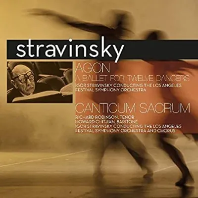 Вініловий диск Igor Stravinsky: Agon - A Ballet For Twelve Dancers -Hq