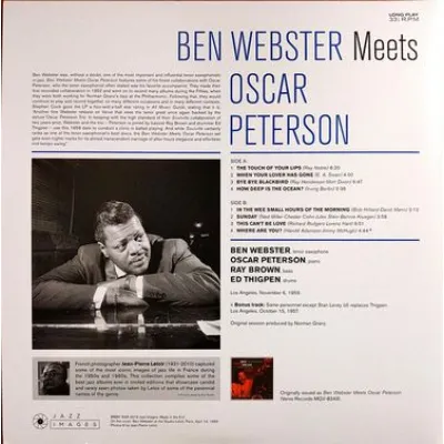 Вініловий диск LP Ben Webster: Meets Oscar Peterson -Hq