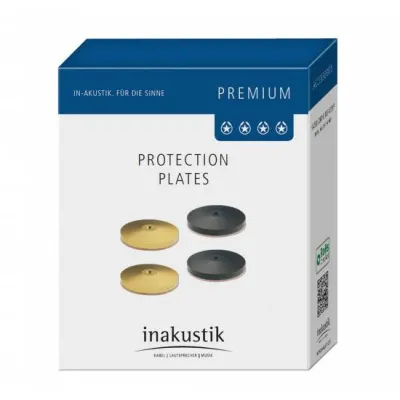 Inakustik Premium Pic Plate black Set 4 Inakustik Premium Pic Plate black Set 4