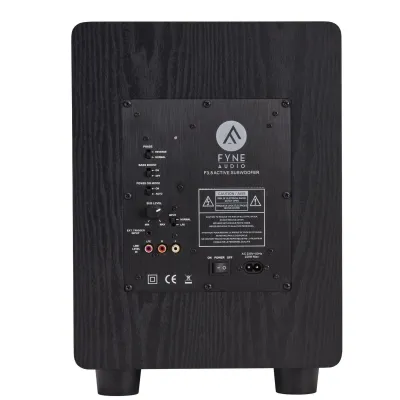 Fyne Audio F3.8 SUB Black Ash Fyne Audio F3.8 SUB Black Ash