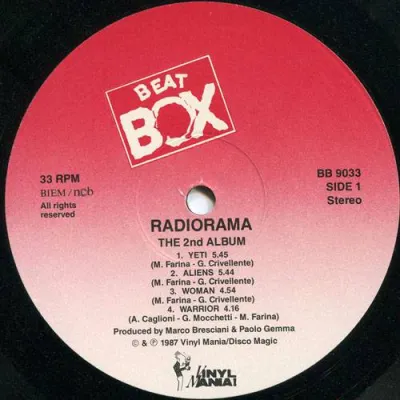Вініловий диск Radiorama: 2nd Album Вініловий диск Radiorama: 2nd Album