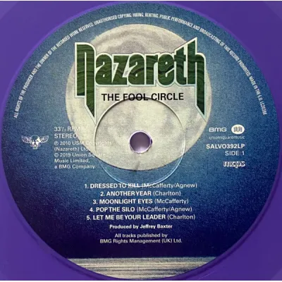 Вініловий диск Nazareth: Fool Circle Вініловий диск Nazareth: Fool Circle