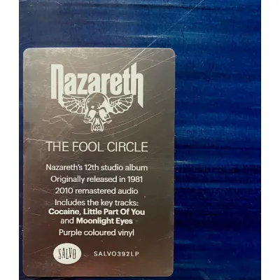 Вініловий диск Nazareth: Fool Circle Вініловий диск Nazareth: Fool Circle