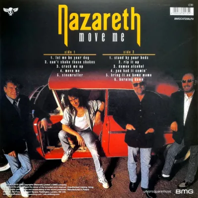 Вініловий диск Nazareth: Move Me Вініловий диск Nazareth: Move Me