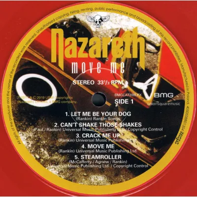 Вініловий диск Nazareth: Move Me