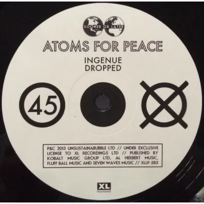 Вініловий диск Atoms For Peace: Amok -Lp+Cd Вініловий диск Atoms For Peace: Amok -Lp+Cd