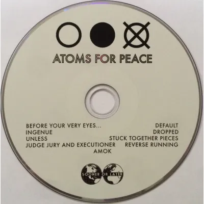Вініловий диск Atoms For Peace: Amok -Lp+Cd Вініловий диск Atoms For Peace: Amok -Lp+Cd