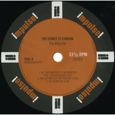 Вініловий диск Comet Is Coming: Afterlife - Black Fr/Ltd Вініловий диск Comet Is Coming: Afterlife - Black Fr/Ltd