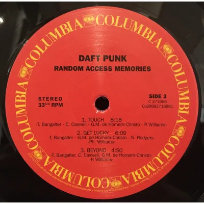 Вініловий диск Daft Punk: Random Access.. -Gatefold /2LP