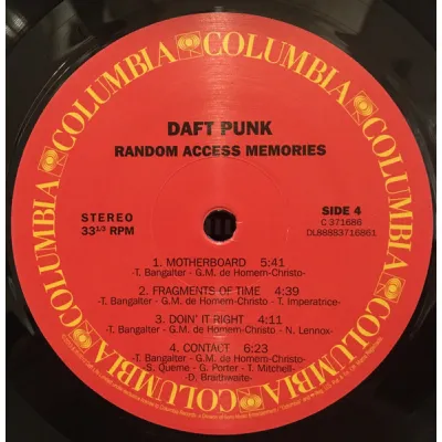 Вініловий диск Daft Punk: Random Access.. -Gatefold /2LP Вініловий диск Daft Punk: Random Access.. -Gatefold /2LP